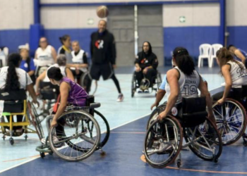 Guatemala es sede del VII Campeonato Internacional de Baloncesto en Silla de Ruedas, un referente regional del deporte adaptado e inclusivo. Foto: MCD